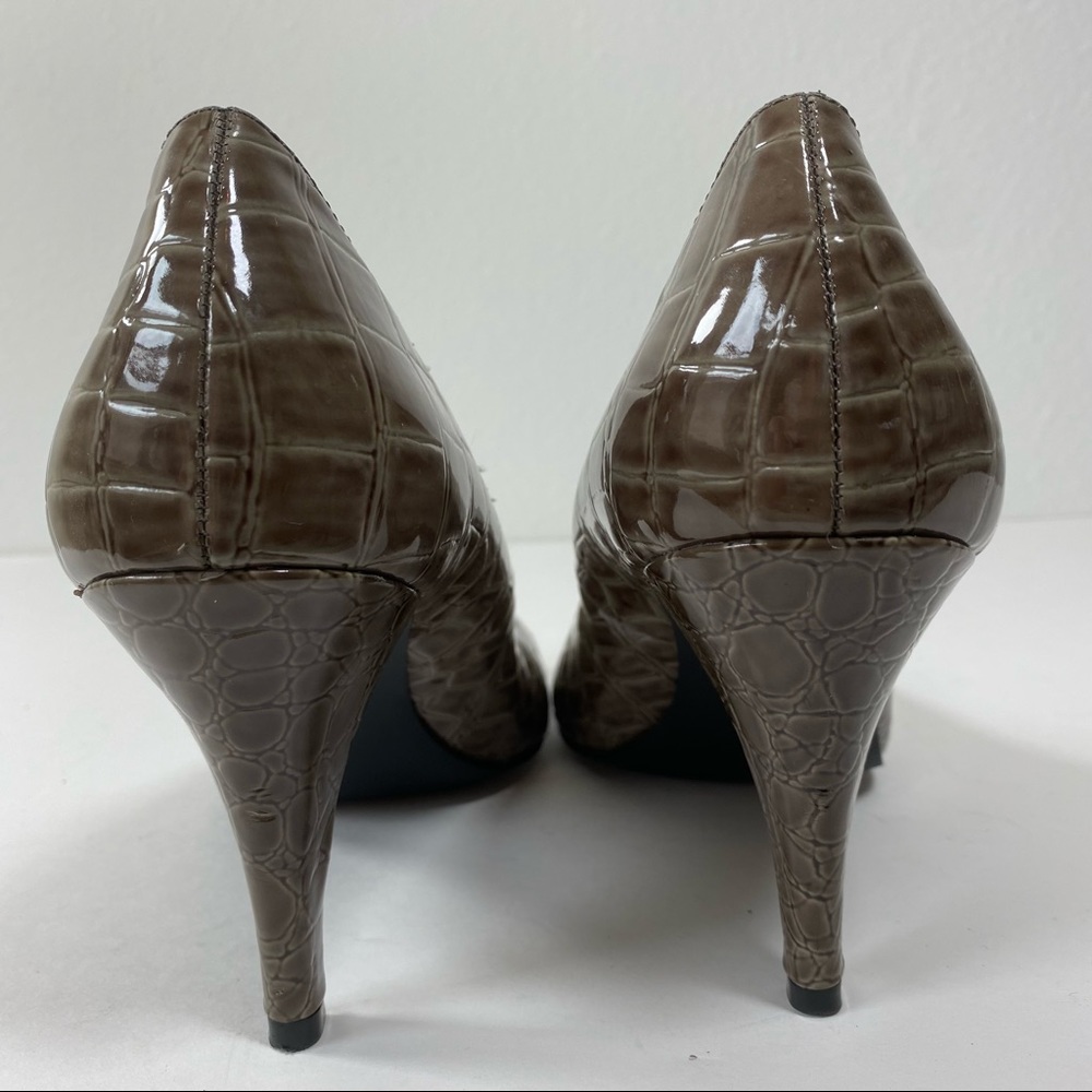 Style&Co • size 9.5 • brown animal print heels - Picture 7 of 9